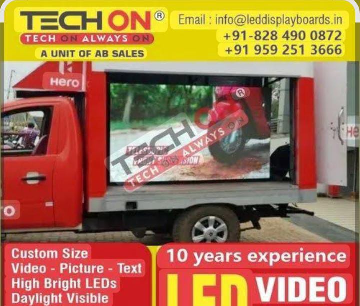 LED Video Van Wall Display