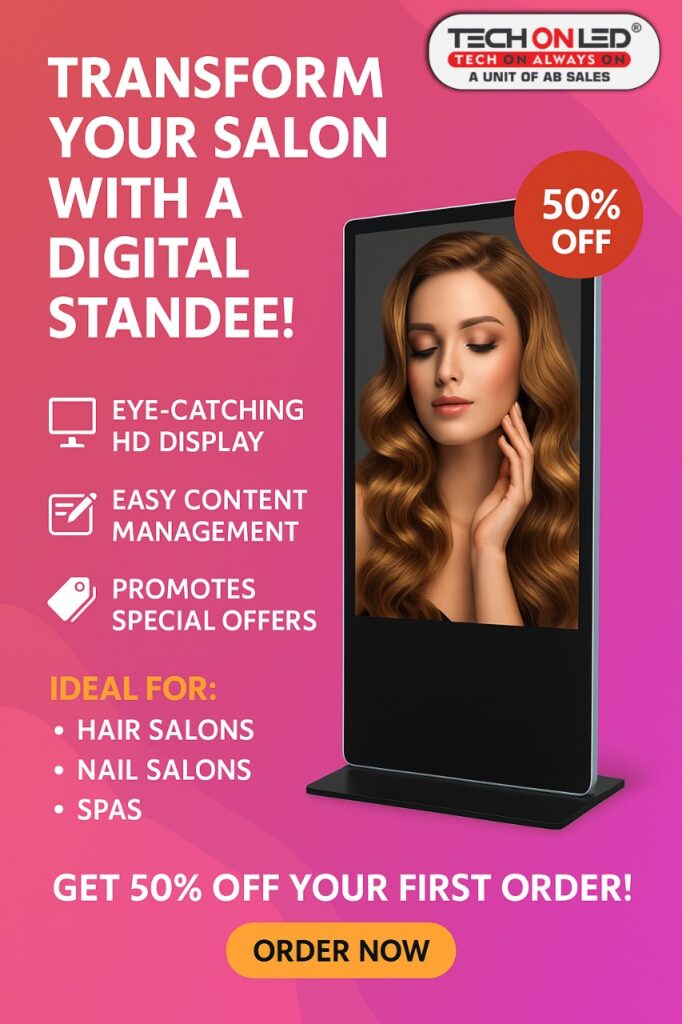 50" T TYPE STANDEE