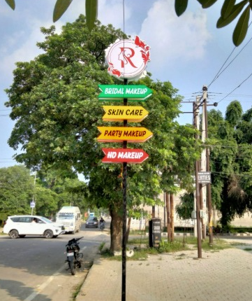 Lollipop Sign Board in Barnala