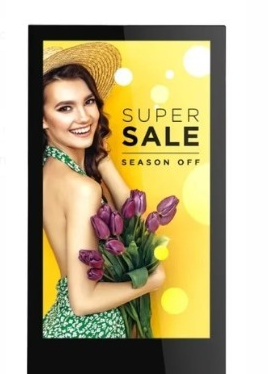 32" T type standee Sleek iPhone/T-Type Design by Techon LED