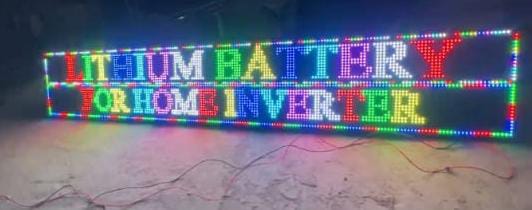 led scrolling board