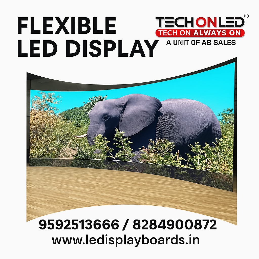 Flexible LED Display Manufacturer in Tohana