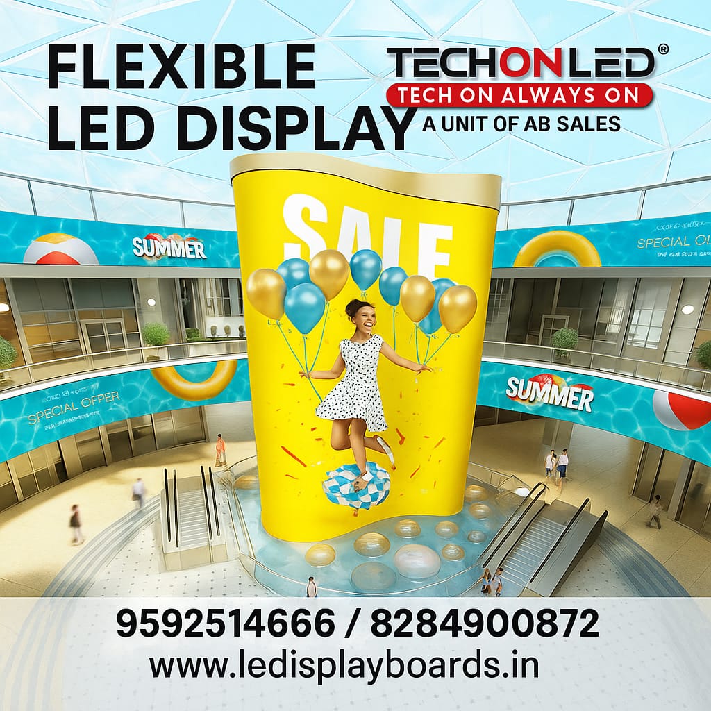 Flexible LED Display Manufacturer in Sunam