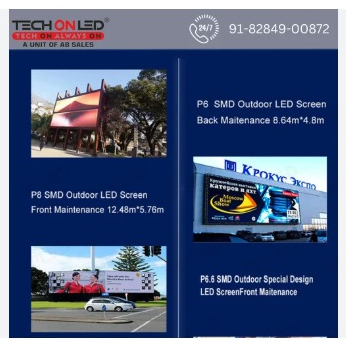 P10 Outdoor LED Video Wall Solutions in Sangrur