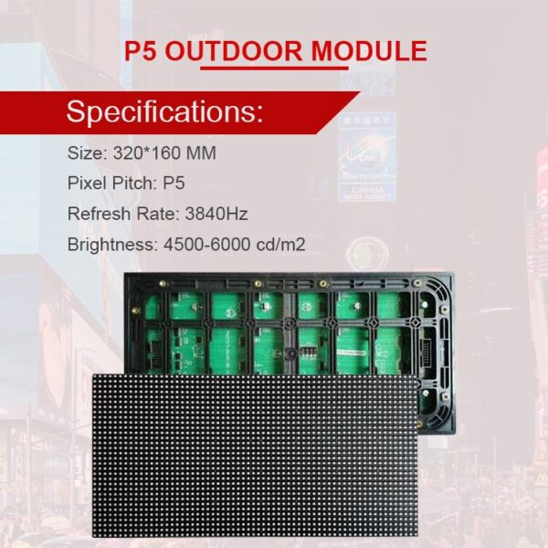 Qiangli P5 Outdoor module