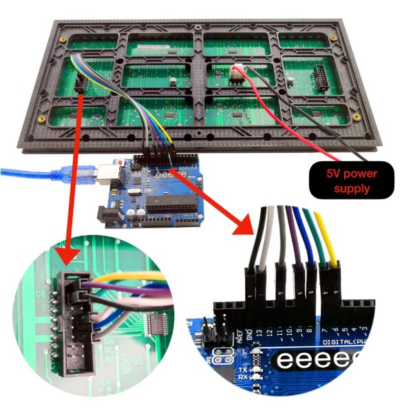 Qiangli P10 Red color outdoor Module - Image 2