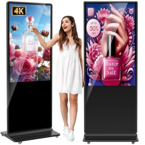 55″ Black Box Digital Standee – Techon LED