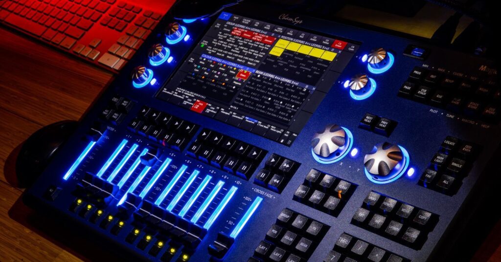Professional Stage Light Console – Advanced Lighting Control